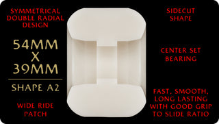 POWELL PERALTA DRAGON FORMULA A2 SYMMETRICAL WHEELS (54MM/93A)