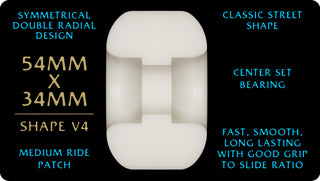 POWELL PERALTA DRAGON FORMULA V4 SYMMETRICAL WHEELS (54MM/97A)