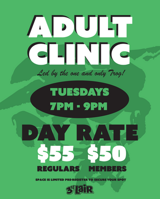 2025 ADULT SKATEBOARD CLINIC (DAY RATE)
