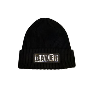 BAKER BRAND LOGO PATCH BEANIE
