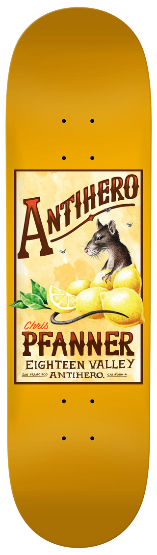 ANTI HERO PFANNER HOMERS PART 2 DECK (8.25)