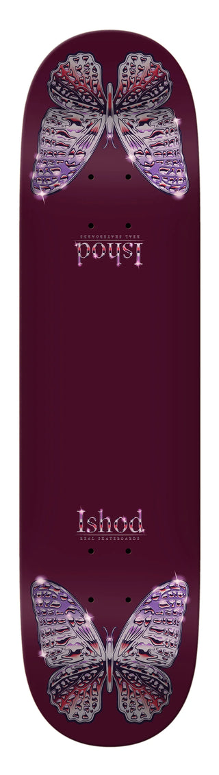 REAL ISHOD MARIPOSA REDUX TWIN TAIL DECK (8.0)