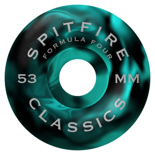 SPITFIRE F4 TEAM FLORAL CLASSIC  SWIRL WHEELS (53MM/99DU)