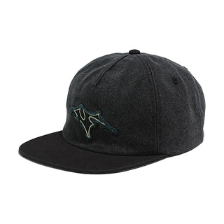 VANS SKATE V THORN UNSTRUCTURED HAT (BLACK)