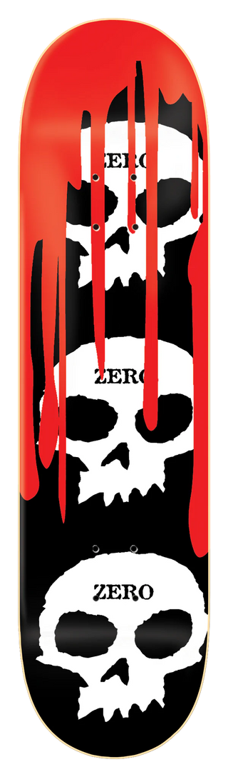 ZERO 3 SKULL BLOOD LOGO DECK