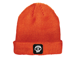 ZERO SINGLE SKULL PATCH BEANIE