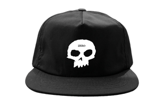 ZERO SINGLE SKULL SNAPBACK HAT