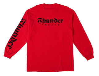 THUNDER AFTERSHOCK L/S (RED/BLACK)