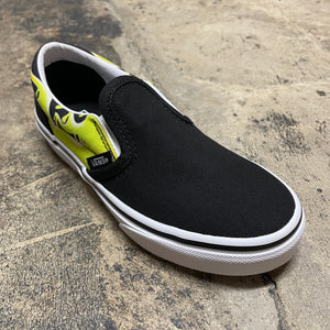 VANS YOUTH CLASSIC SLIP-ON (SLIME FLAME)